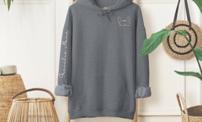 French Bulldog Timeless Custom Name Hoodie
