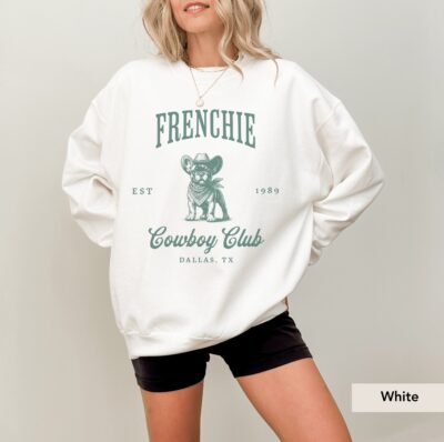 French Bulldog Minimalist Custom Sweatshirt