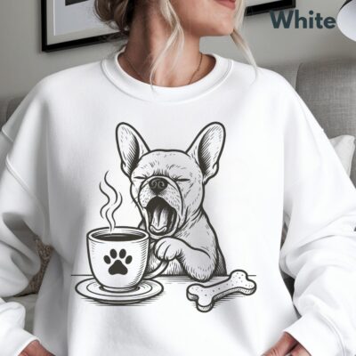 Frenchie Retro Artwork Sweatshirt