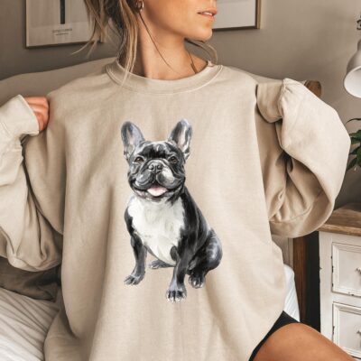French Bulldog Iconic Custom Sweatshirt