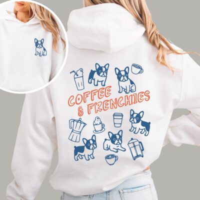 French Bulldog Vintage Design Hoodie