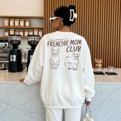 Frenchie Signature Custom Name Sweatshirt