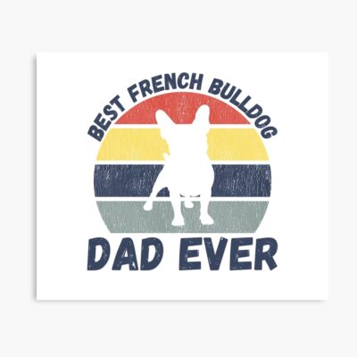 French Bulldog Iconic Illustration Poster