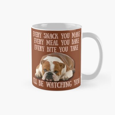 English Bulldog Vintage Artwork Mug