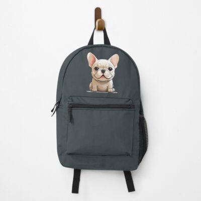 Frenchie Timeless Illustration Backpack