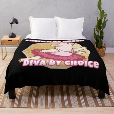 French Bulldog Minimalist Series Throw Blanket
