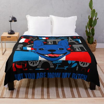 Frenchie Timeless Edition Throw Blanket