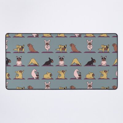 French Bulldog Vintage Illustration Mouse Pad