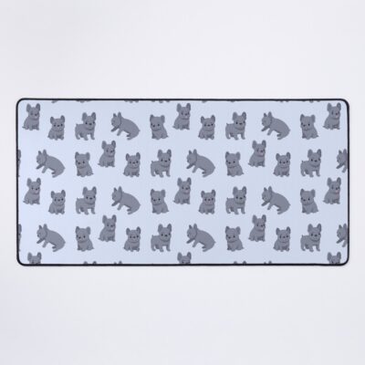 Frenchie Signature Pattern Mouse Pad