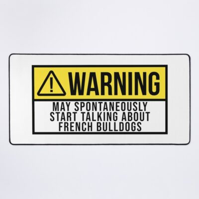 French Bulldog Modern Style Mouse Pad
