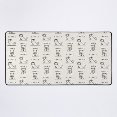 Frenchie Classic Artwork Mouse Pad