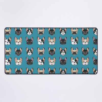 French Bulldog Classic Pattern Mouse Pad