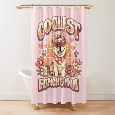 French Bulldog Signature Style Shower Curtain